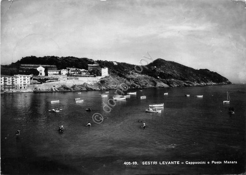 Cartolina - Sestri Levante - Cappuccini - Punta Manara