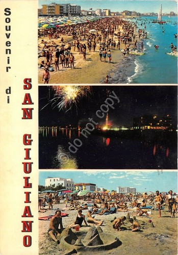 Cartolina - Souvenir di - San Giuliano - Vedutine - …