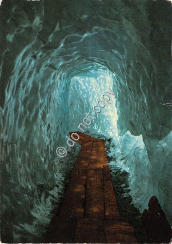 Cartolina - Suisse Rhone Glacier Grotte de glace