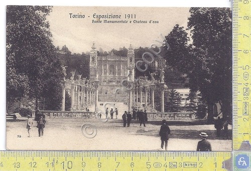Cartolina - Torino - Esposizione Internazionale 1911 - Ponte e …