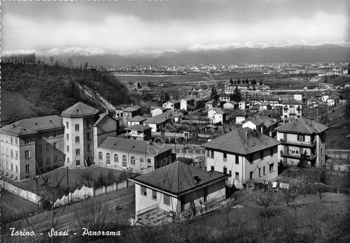 Cartolina - Torino - Sassi - Panorama - NVG