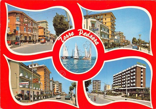 Cartolina - Torre Pedrera - Vedutine - 1986