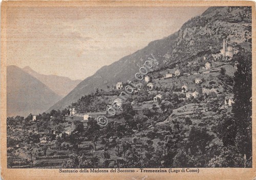 Cartolina - Tremezzina Santuario Madonna del Soccorso