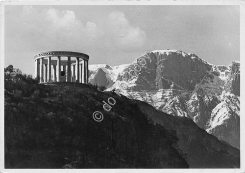 Cartolina - Trento Monumento a C. Battisti 1935