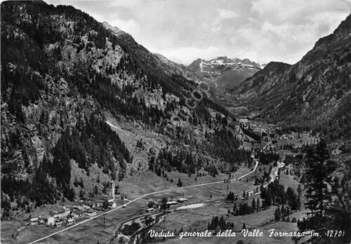 Cartolina - Val Formazza - Panorama - 1957