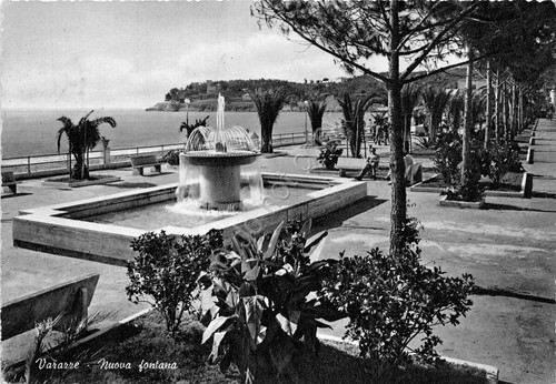 Cartolina - Varazze - Nuova Fontana - 1961