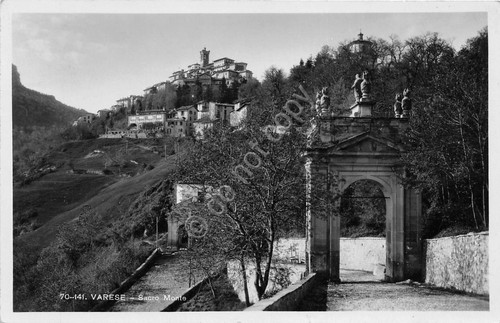 Cartolina - Varese - Sacro Monte - 1933