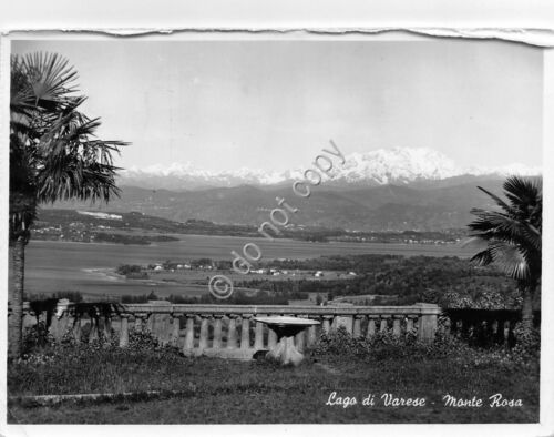 Cartolina - Varese lago Monte Rosa 1953