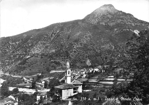 Cartolina - Vobbia - Monte Cravi - Panorama - 1957