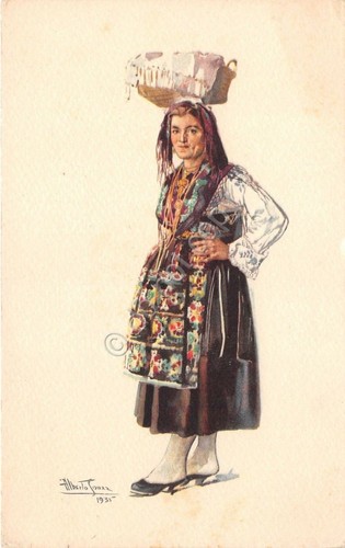 Cartolina -Postcard- Alberto Sousa - Portogallo - Costume - Viana …