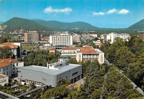 Cartolina Abano Terme Panorama 1970 (Padova)