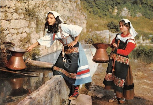 Cartolina Abruzzo Costumi della Ciociaria 1984 - NVG (L'Aquila)