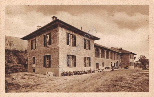 Cartolina Acqui Casa Colonica Alice Belcolle Esterno Seminario Vescovile