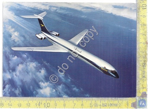 Cartolina Aereo - Boac - V10 - 1963