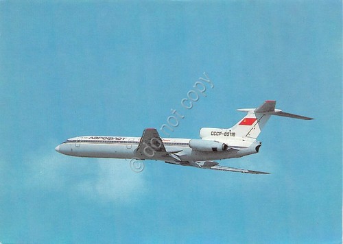 Cartolina Aereo Sovietic Airlines