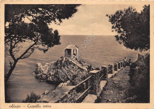 Cartolina Alassio Cappella Votiva 1949 (Savona)