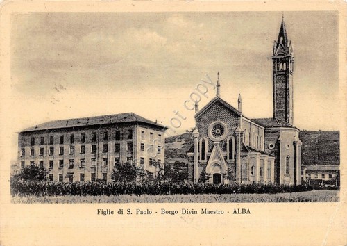 Cartolina Alba - Borgo Divin Maestro - Figlie di S …