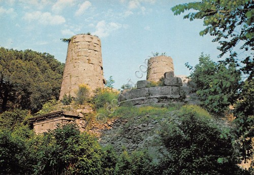 Cartolina Albano Laziale Monumento Orazi e Curiazi