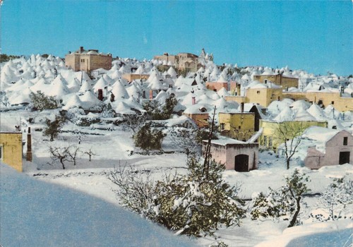 Cartolina Alberobello Panorama dei Trulli (Bari)