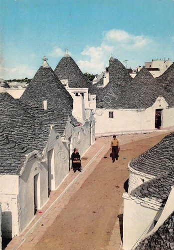 Cartolina Alberobello Trulli Animata