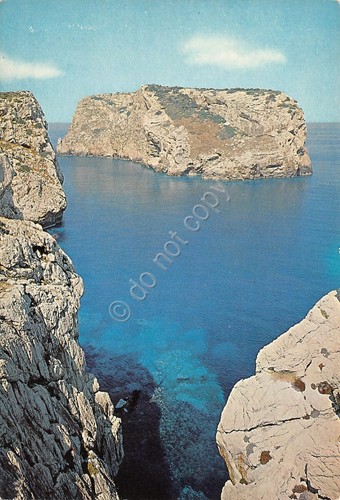 Cartolina Alghero Isola Plana (Sassari)