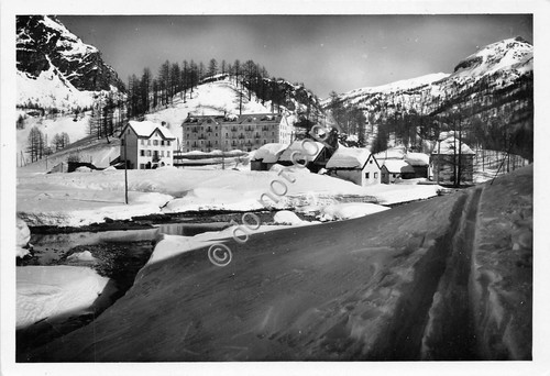 Cartolina Alpe Devero panorama 1950