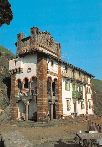Cartolina Alta Valle Cervo Bursch Galleria Rosazza Rifugio ristorante