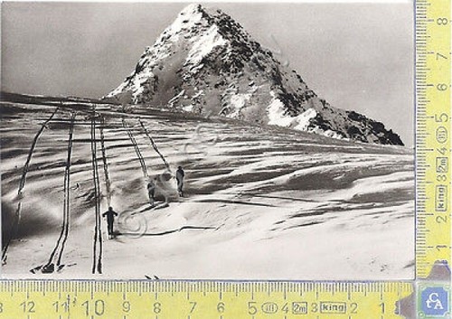 Cartolina Alti Tatra - Piste da sci-Ski Slopes- 1965