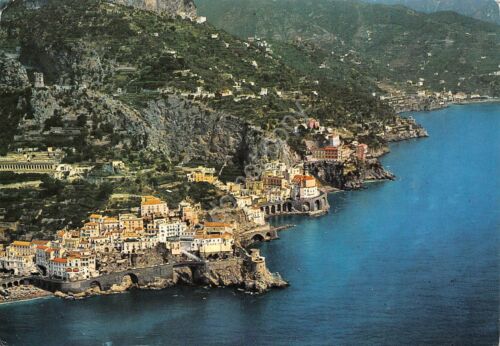 Cartolina Amalfi e costiera Panorama aereo 1995