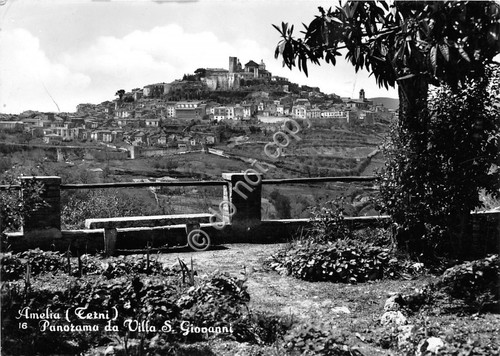 Cartolina Amelia Panorama 1959 (Terni)