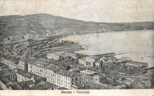 Cartolina Ancona Panorama primi '900