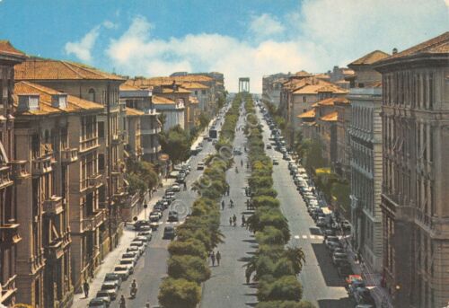 Cartolina Ancona Viale della Vittoria anni '70