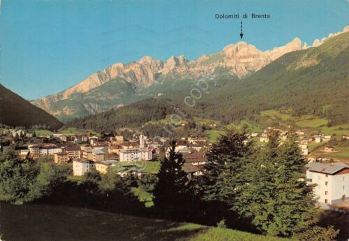 Cartolina Andalo Dolomiti panorama 1988 (Trento)