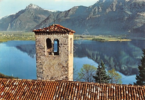 Cartolina Anfo Campanile di S. Antonio e panorama