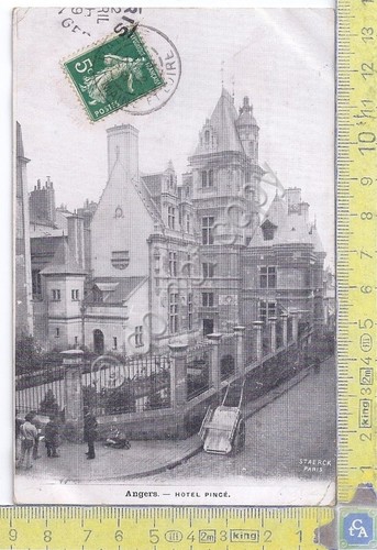 Cartolina Angers - Hotel Pince - Animee - Vg France …