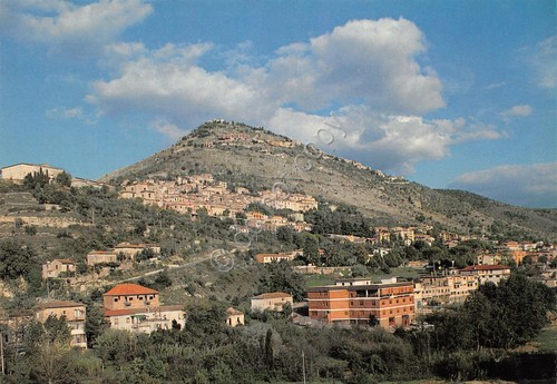 Cartolina Arce Panorama paese anni '70