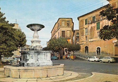Cartolina Arce Piazza Umberto I