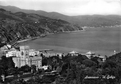 Cartolina Arenzano Panorama del Golfo 1962 (Genova)