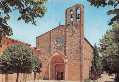 Cartolina Arezzo Chiesa di san Domenico 1973