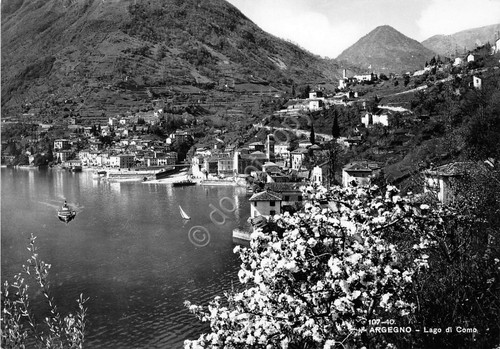 Cartolina Argegno Panorama NVG (Como)