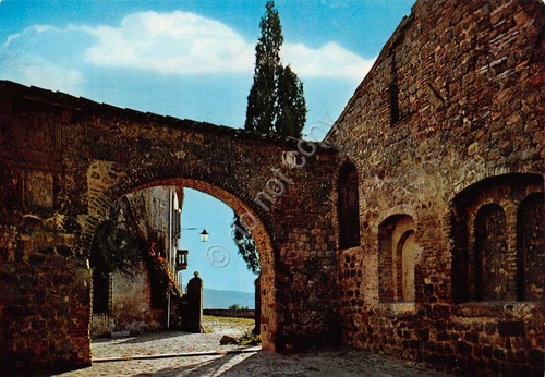 Cartolina Arquà Petrarca Loggia del Vicario della Repubblica Veneta