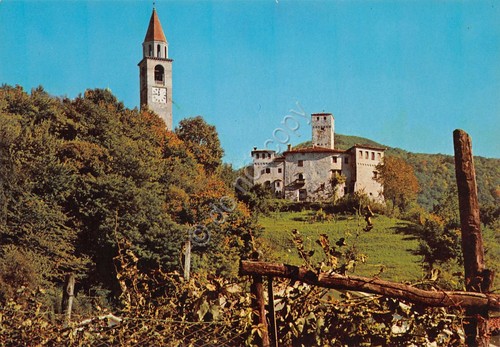 Cartolina Artegna Castello Conti di Savorgnano