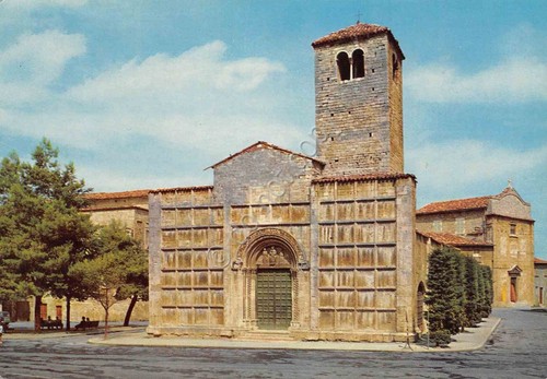 Cartolina Ascoli Piceno Chiesa dei SS. Vincenzo e Anastasio anni …