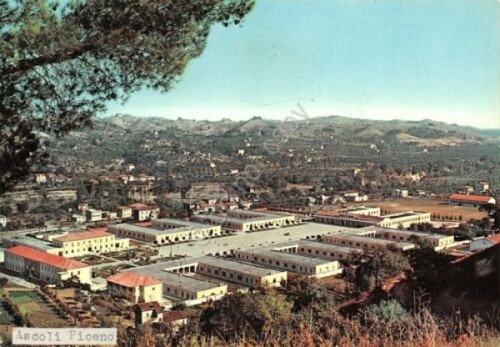 Cartolina Ascoli Piceno Scuola Allievi Ufficiali di Complemento 1959