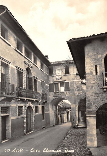 Cartolina Asolo Casa Eleonora Duse