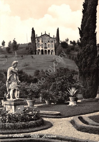 Cartolina Asolo Villa Armena
