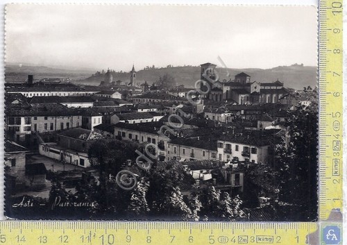 Cartolina Asti Panorama 1951