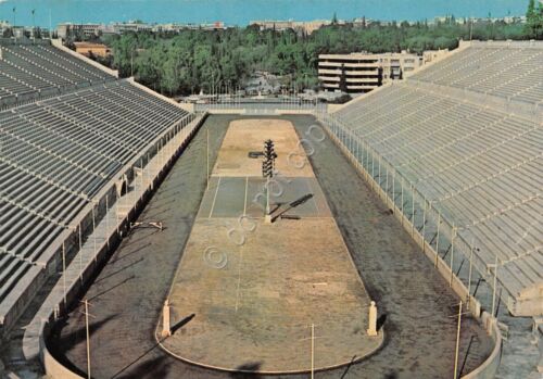 Cartolina Athen stadium 1977