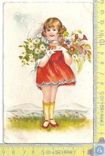 Cartolina augurale Begro 8266 - Wishing Card Begro-1931 - Postcard