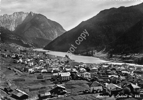 Cartolina Auronzo di Cadore Panorama Fotocelere (Belluno)